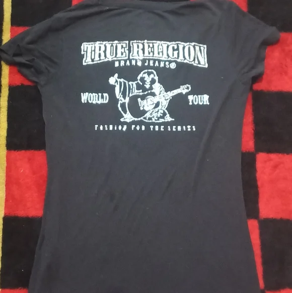 True Religion Rhinestone Shirt - Picture 3 of 5